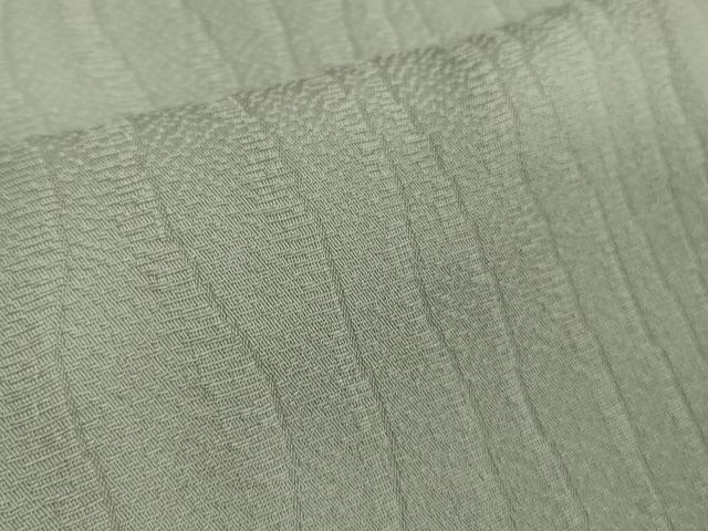 平和屋着物∞極上　道中着　ロング丈　よろけ縞地紋　暈し染め　逸品　未使用　DZAB3860kh6