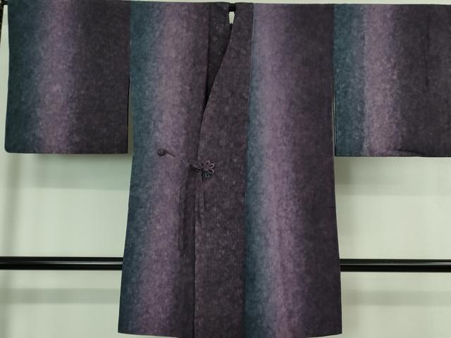 平和屋着物∞極上　道中着　ロング丈　間道　暈し染め　逸品　DZAB3861kh6