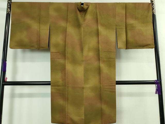 平和屋着物∞極上　道中着　ロング丈　リバーシブル　暈し染め　逸品　DZAB3862kh6