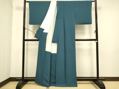 平和屋着物●極上　色無地　熨斗目花色　逸品　未使用　DZAB3869kh6