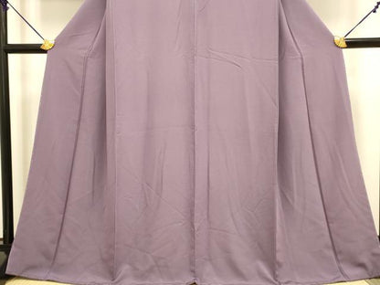 平和屋着物●極上　色無地　濃色　逸品　DZAB3874kh6