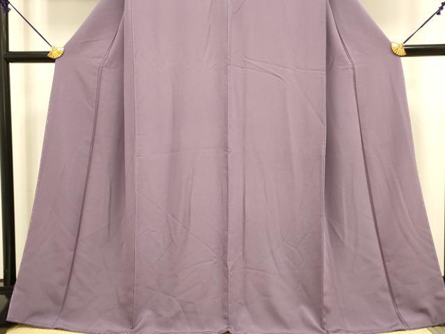 平和屋着物●極上　色無地　濃色　逸品　DZAB3874kh6