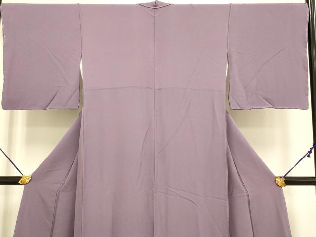 平和屋着物●極上　色無地　濃色　逸品　DZAB3874kh6