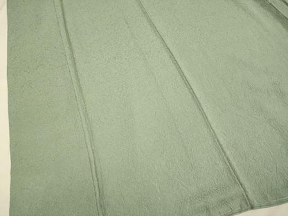 平和屋着物●極上　色無地　利休鼠色　逸品　未使用　DZAB3887kh6