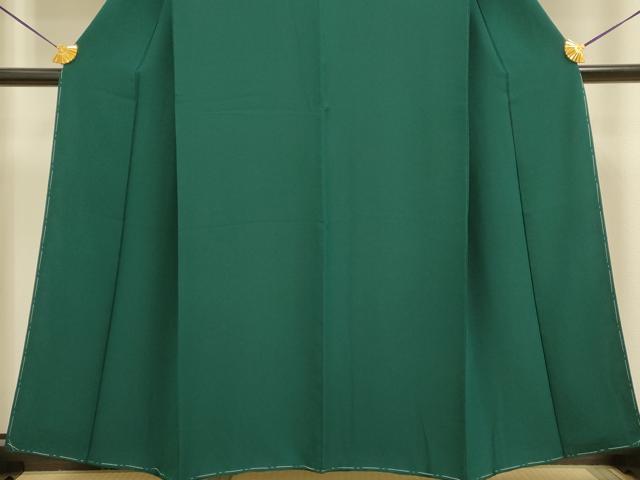 平和屋着物●極上　色無地　濃い虫襖色　逸品　未使用　DZAB3888kh6