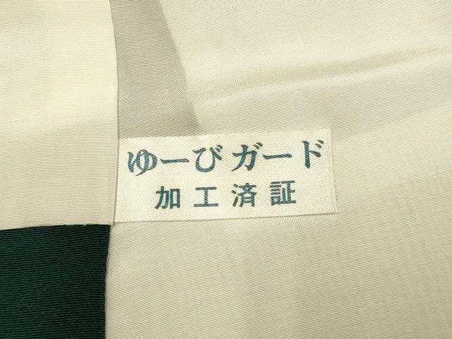平和屋着物●極上　色無地　濃い虫襖色　逸品　未使用　DZAB3888kh6