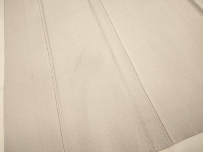平和屋着物▽極上 洗える最高級着物 ＜英＞はなぶさ謹製 色無地 単衣 胡桃染色 逸品 DZAB3892kh6