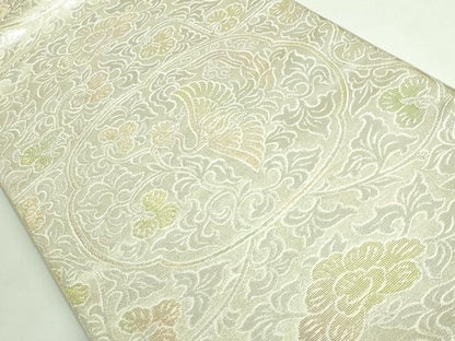 平和屋本店●極上　龍村美術織物　たつむら　六通柄　本袋帯　翔鳳彩陶錦　金銀糸　逸品　DZAB3902kh6