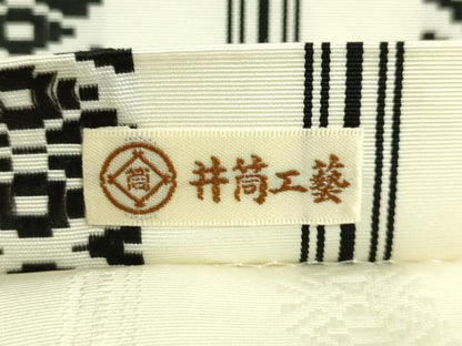 平和屋着物●極上　本場筑前博多織　両面　全通柄　本袋帯　献上　井筒工藝　逸品　DZAB3909kh6