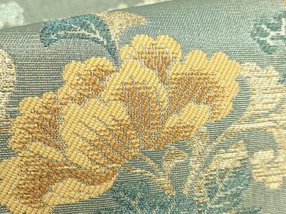 平和屋着物●極上　紋屋井関　御寮織　六通柄袋帯　花唐草　金銀糸　逸品　DZAB3913kh6