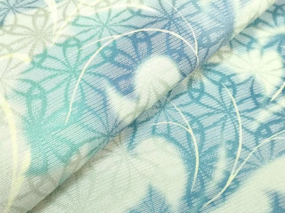 平和屋着物●極上　全通柄袋帯　唐草文　やまと誂製　逸品　DZAB3955kh6
