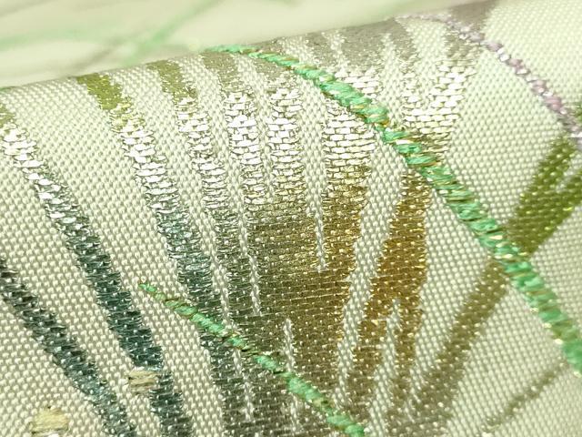 平和屋着物●極上　六通柄　本袋帯　たいざん　霧蘭文　金銀糸　逸品　DZAB3994kh6