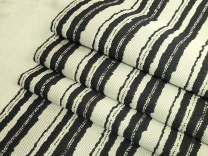 平和屋着物●極上　西陣　長嶋成織物　ながしま帯　六寸帯　縞　逸品　DZAB3995kh6