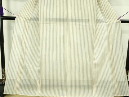 平和屋着物＊極上 夏物 紗紬 間道 逸品 未使用 DZAB4050kh6