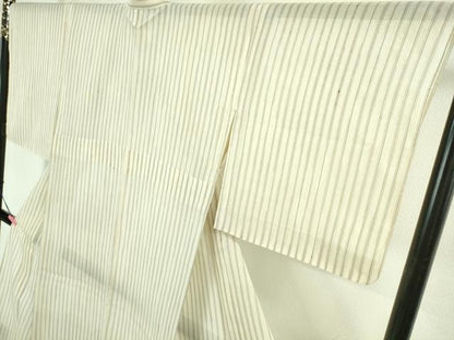 平和屋着物＊極上 夏物 紗紬 間道 逸品 未使用 DZAB4050kh6