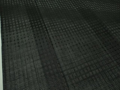 平和屋本店＊極上 夏物 夏赤城紬 粋紗絣 濃藍色地 証紙付き 逸品 DZAB4053kh6