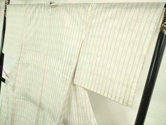 平和屋本店＊極上 夏物 明石ちぢみ 間道 逸品 未使用 DZAB4057kh6