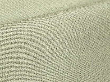 平和屋本店●極上 本塩沢 やまだ織 小出マサイ作 灰白色地 証紙付き 逸品 DZAB4059kh6
