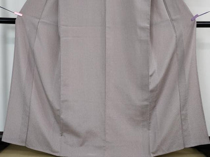 平和屋着物▽極上 本塩沢 やまだ織 単衣 原田サダ作 格子 証紙付き 逸品 DZAB4060kh6