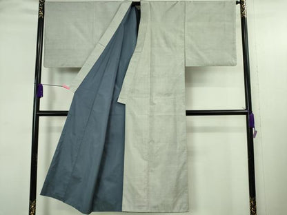 平和屋本店●極上　男性　本場大島紬　白大島　アンサンブル　9マルキ　逸品　DZAB4066kh6
