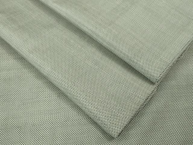 平和屋本店●極上　男性　本場大島紬　白大島　アンサンブル　9マルキ　逸品　DZAB4066kh6