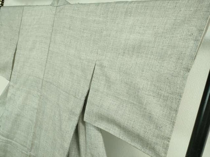 平和屋本店●極上　本場結城紬　重要無形文化財　100亀甲　総詰め　逸品　DZAB4076kh6