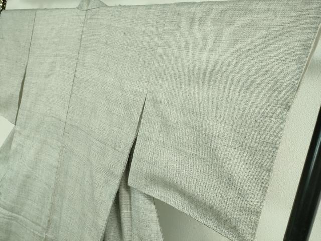 平和屋本店●極上　本場結城紬　重要無形文化財　100亀甲　総詰め　逸品　DZAB4076kh6