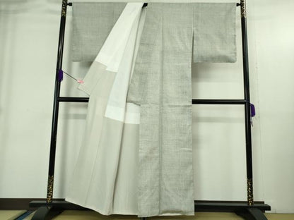 平和屋本店●極上　本場結城紬　重要無形文化財　100亀甲　総詰め　逸品　DZAB4076kh6