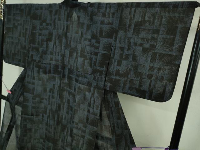 平和屋着物＊極上 夏物 結城紬 夏結城 100亀甲 逸品 DZAB4083kh6