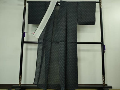 平和屋本店＊極上　夏物　重要無形文化財　本場宮古上布　苧麻　逸品　DZAB4086kh6