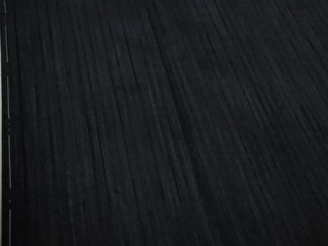 平和屋本店●極上 男性 紬 キングサイズ 濃藍色 逸品 未使用 DZAB4114kh6