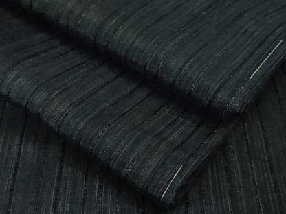 平和屋本店●極上 男性 紬 キングサイズ 濃藍色 逸品 未使用 DZAB4114kh6