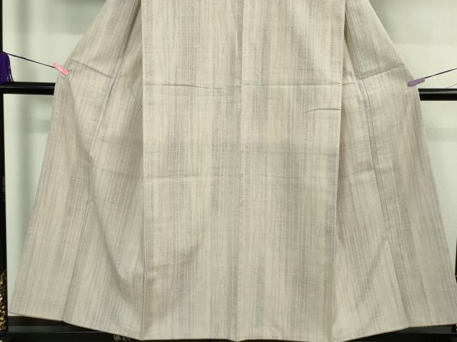 平和屋本店●極上　本場結城紬　重要無形文化財　100亀甲　間道　逸品　DZAB4118kh6