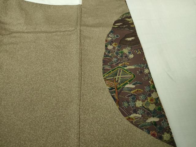 平和屋本店●極上　中国三大刺繍　スワトウ刺繍　汕頭刺繍　相良刺繍　総刺繍　訪問着　渡橋風景　暈し染め　金糸　逸品　DZAB4132kh6