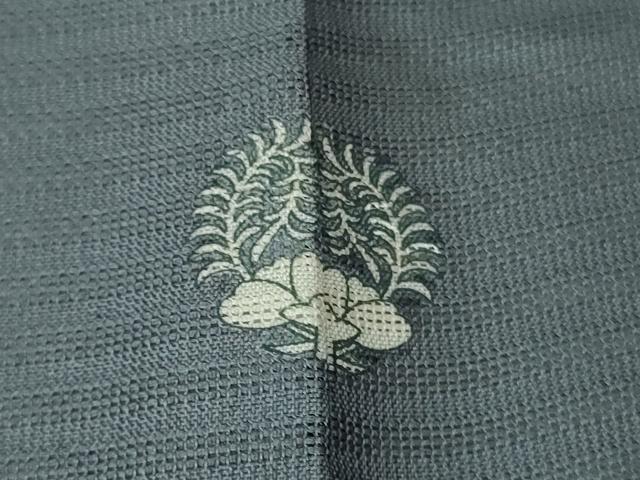 平和屋着物＊極上 夏物 訪問着 紗 葉尽くし 薄花色地 銀彩 逸品 未使用 DZAB4138kh6