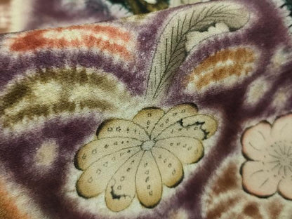 平和屋着物●極上　十七代京屋林蔵　黒留袖　刺繍　辻が花　暈し染め　逸品　DZAB4143kh6