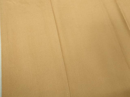 平和屋本店●極上 アンティーク 大正ロマン 振袖 色無地 伽羅色 逸品 DZAB4152kh6
