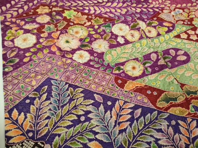 平和屋本店●極上 訪問着 作家物 辻が花 金通し地 鈴乃屋扱い 逸品 DZAB4158kh6