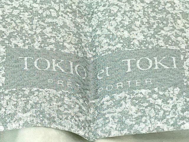 平和屋本店●極上　人間国宝　羽田登喜男　TOKIOetTOKI　訪問着　鴛鴦　花丸文　たたき染め　逸品　DZAB4163kh6