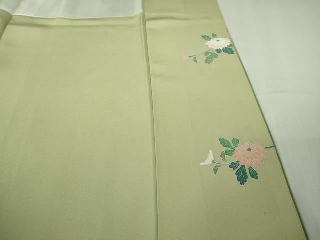平和屋着物●極上　訪問着　友禅　作家物　吉祥花文　暈し染め　逸品　DZAB4176kh6