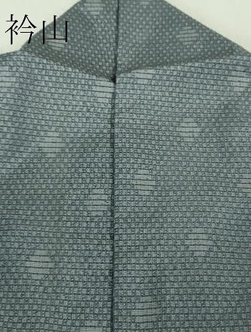 平和屋着物▽極上　薩摩結城　本場大島紬　単衣　大迫織物謹製　証紙付き　逸品　DZAB4183kh6