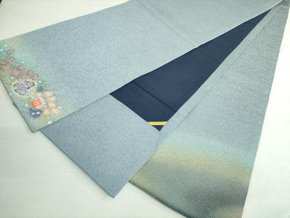 平和屋着物●極上　久保田一竹　幻の辻が花　太鼓柄袋帯　金通し地　逸品　DZAB4213kh6
