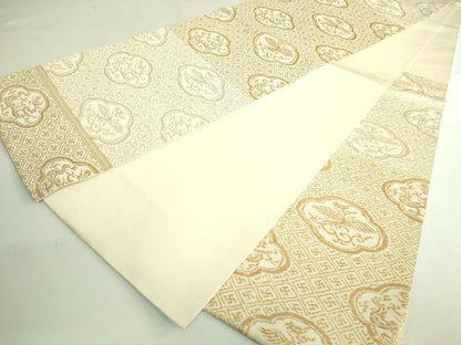 平和屋本店●最高級　龍村平蔵製　六通柄　本袋帯　俵屋龍鳳文　金糸　逸品　DZAB4227kh6
