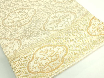 平和屋本店●最高級　龍村平蔵製　六通柄　本袋帯　俵屋龍鳳文　金糸　逸品　DZAB4227kh6