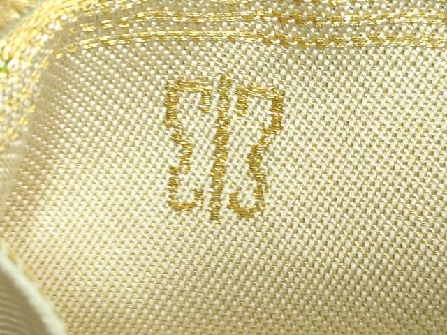 平和屋着物●極上　西陣　川島織物　六通柄　本袋帯　正倉院花文　金糸　逸品　DZAB4238kh6