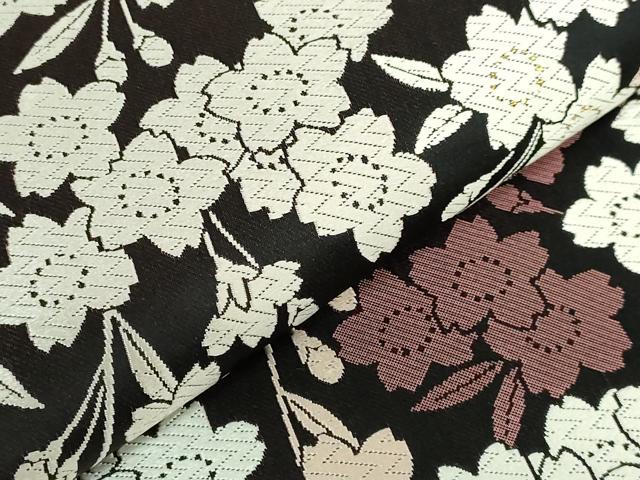 平和屋本店●極上　創業200年・7代目永治屋清左衛門　六通柄袋帯　唐織　圓山桜花文　金糸　逸品　DZAB4239kh6