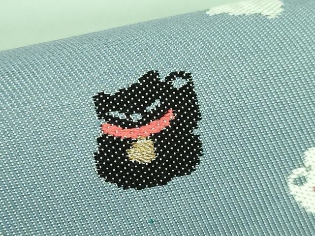 平和屋着物●極上　西陣　川島織物　つけ帯　招き猫　金糸　逸品　DZAB4264kh6