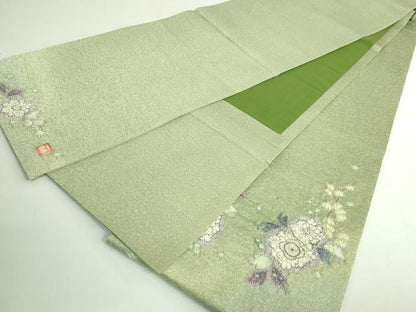 平和屋本店●極上　久保田一竹　幻の辻が花　太鼓柄袋帯　金通し地　逸品　DZAB4297kh6