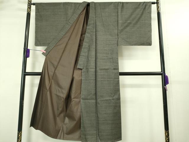 平和屋着物●極上　男性　本場大島紬　アンサンブル　長羽織　100亀甲　総詰め　逸品　未使用　DZAB4304kh6