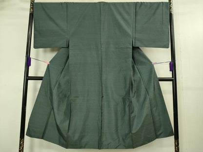平和屋着物●極上　男性　本場大島紬　アンサンブル　長羽織　逸品　DZAB4309kh6